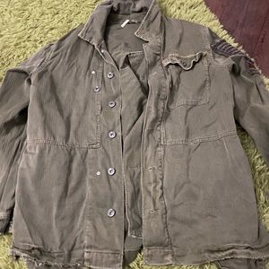 Free People Army Jacket